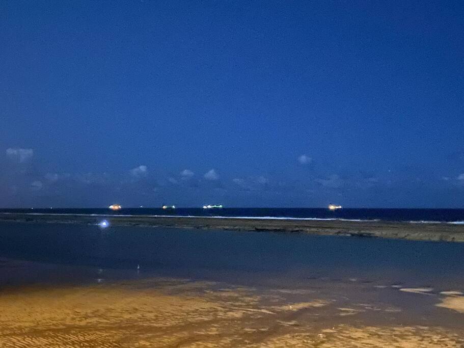 Apt Beira Mar Em Muro Alto Ao Lado Do Nanai Pôrto das Galinhas Exterior foto